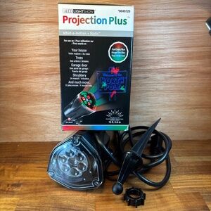 GEMMY LED LIGHTSHOW PROJECTION PLUS WHIRL-A-MOTION+STATIC 0849720 NORTH POLE